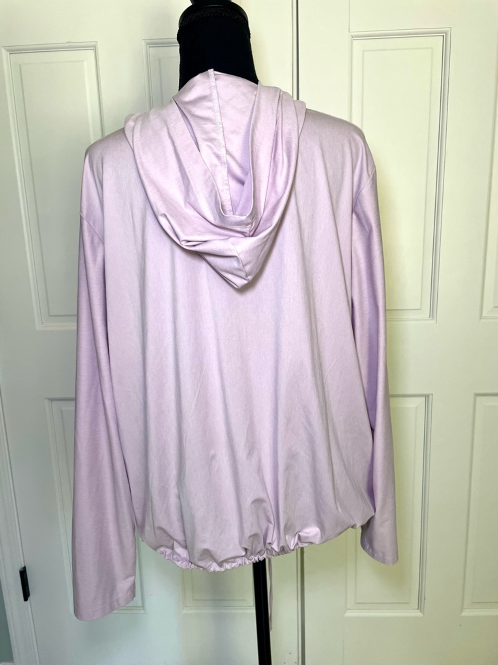 Eddie Bauer Lavender Hooded Pullover 2XL lilac lightweight - Picture 5 of 10